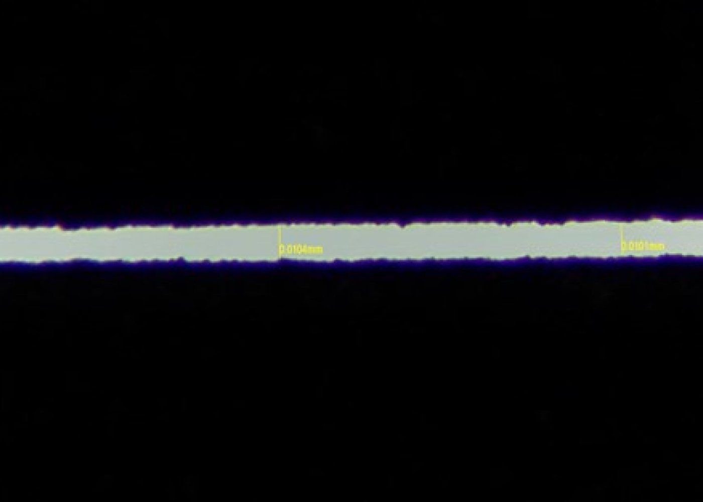 Superior 10um Width Electroformed Slits Now A Possibility