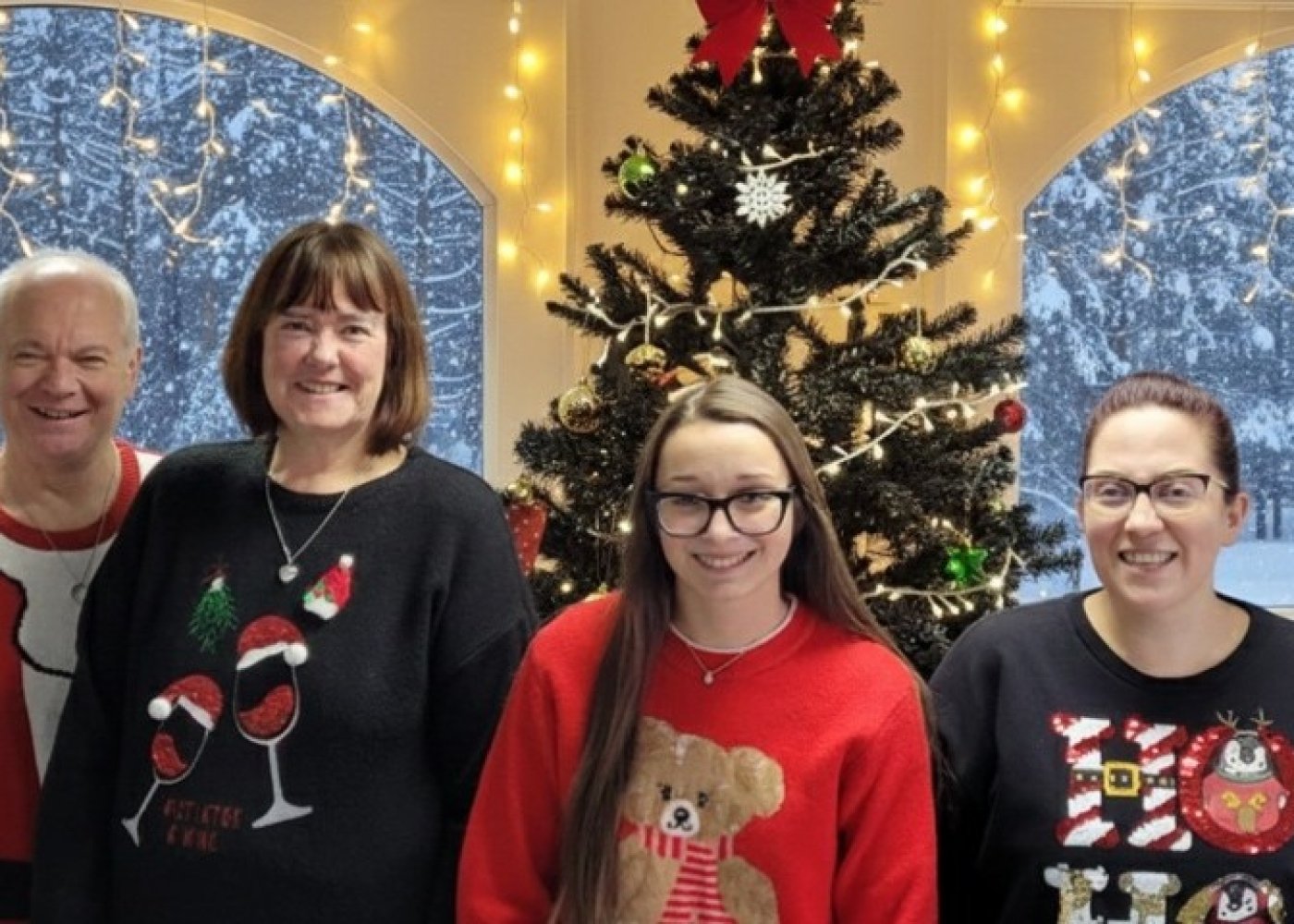 Christmas Jumper Day at Graticules